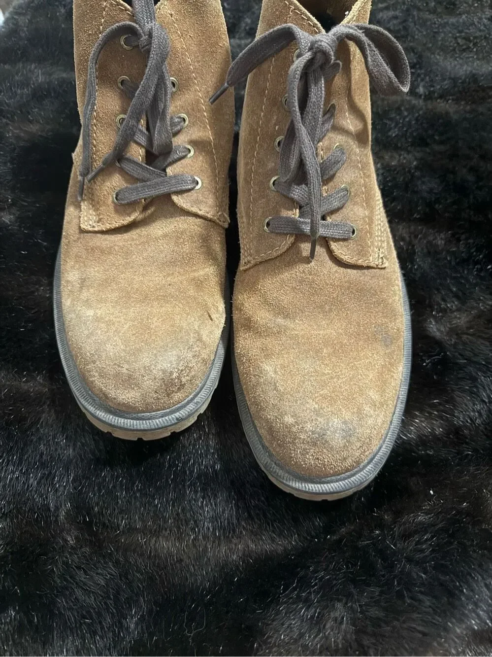 Frye FCO Ranger Chukka Mens Brown Suede Mid Top Lace Up Casual Dress Boots Sz 14